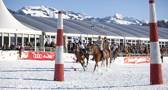 Winterpolo in Kitzbühel: eine Woche vor dem Hahnenkamm-Rennen