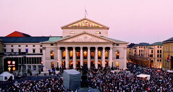 Münchner Opernfestspiele mit Live-Übertragung