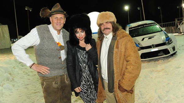 Volkswagen Winter Night 2012 in Ellmau bei Kitzbühel am 25.02.2012