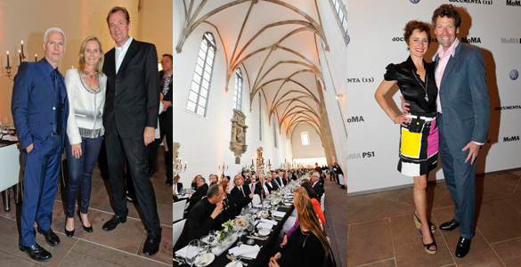 Kunst in der Kirche: Volkswagen und das MoMA luden zum dOCUMENTA-Dinner nach Kassel!