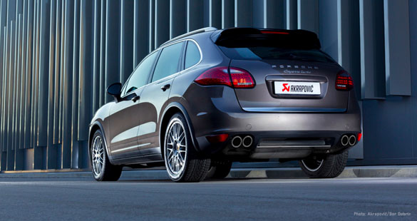 Porsche Cayenne Turbo: Der Auspuff machts!