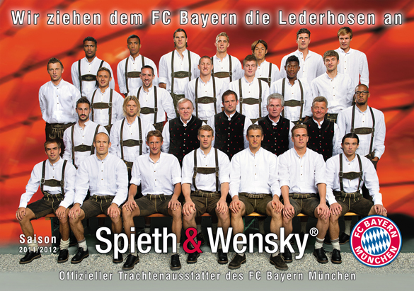 FC Bayern in Tracht: Oktoberfest-Outfit von Martinez & Co.