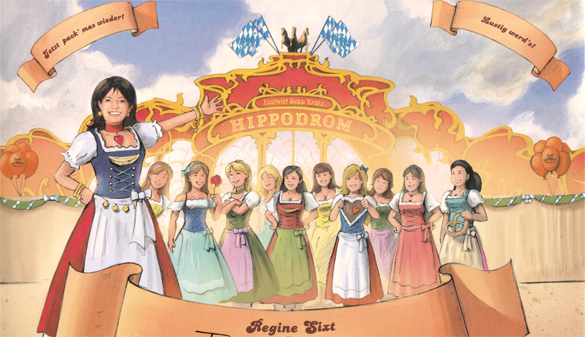 Regine Sixt Damen Wiesn im Hippodrom