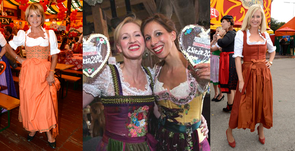 Trachtentrends 2012: Das trägt die Prominenz auf dem Oktoberfest!