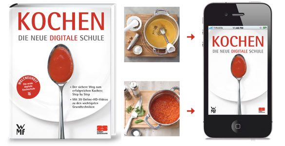 Kochbuch-Bestseller für das 21. Jahrhundert: Kochen mit Online-HD-Kochschule