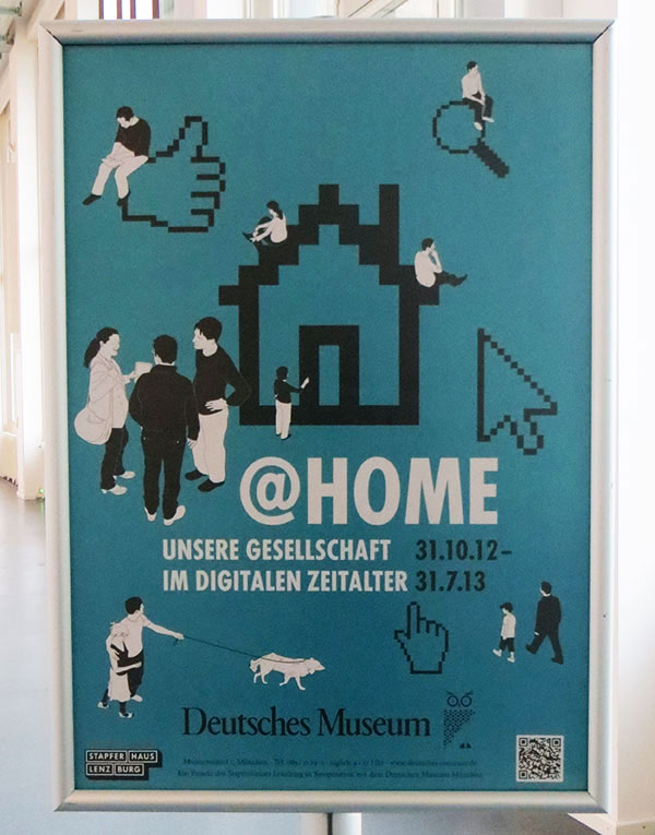 Sonderausstellung @Home im Deutschen Museum München