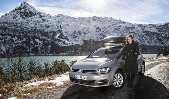 Volkswagen sponsert Amy Mcdonald bei "Der Golf bewegt die Berge" in Ischgl. 24.11.2012