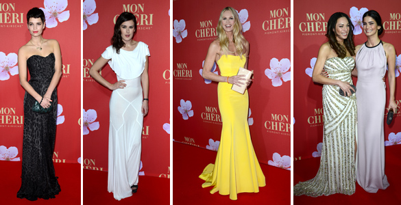 Mon Cheri Barbara Tag 2012: Elle Macpherson, Rumer Willis, Pixie Geldof, …