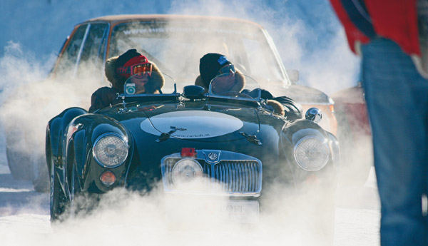 Oldtimer-Rallye auf Schnee: 9. Historic Ice Trophy