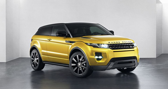 Star auf Brüsseler Autosalon: Range Rover Evoque ‚Yellow Edition‘