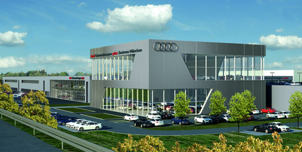 Audi Gebrauchtwagen plus Zentrum München: Live via Webcam dabei