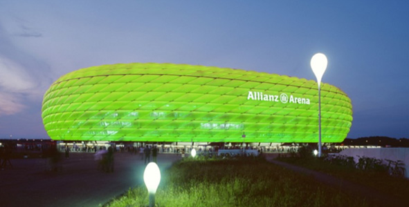 Allianz-Arena wird temporär zur Golf-Arena