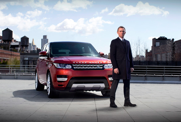 Weltpremiere des Range Rover Sport mit Daniel Craig