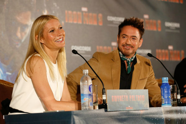 Hollywood-Besuch in Lederhose: Gwyneth Paltrow schmunzelte über Robert Downey Jr.