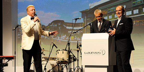 2. Laureus Sport for Good Night: Boris Becker und Co. traten für den guten Zweck in Aktion!