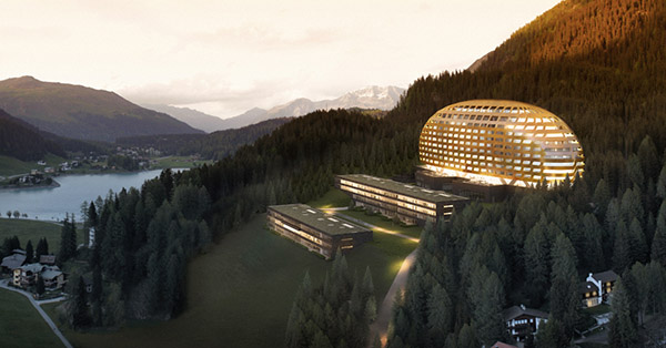 Neues Hotel-Design-Highlight in der Schweiz: Intercontinental Davos