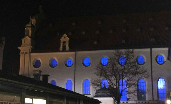 Michael Pendry in der Heilig Geist Kirche