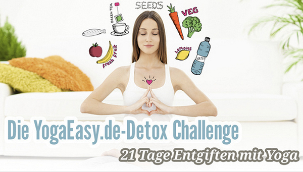 Gute Vorsätze fürs neue Jahr: Exklusive Detox-Challenge mit YogaEasy.de