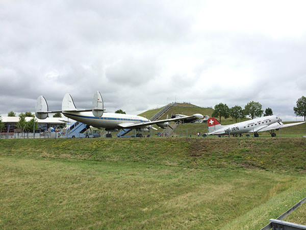 Besucherhügel am Flughafen Besucherpark