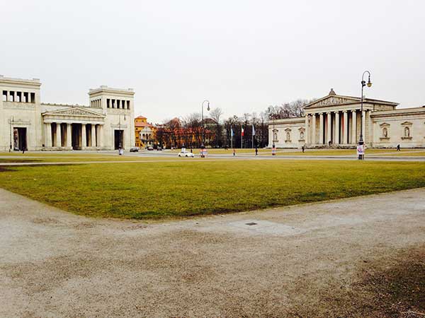 Propyläen auf dem Königsplatz