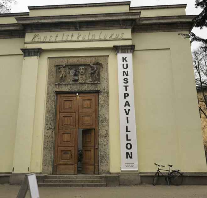 Kunstpavillon im Alter Botanischer Garten