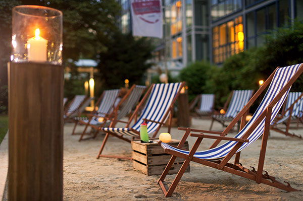 Schwabings einziger Hotelstrand bekommt eine Bar