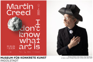Martin Creed AusstellungsOpening @ Museum für Konkrete Kunst | Ingolstadt | Bayern | Deutschland
