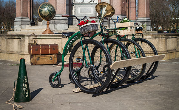 Der exklusivste Fahrradverleih Münchens: HENDRICK’S IMPRACTICAL BICYCLE SHARE