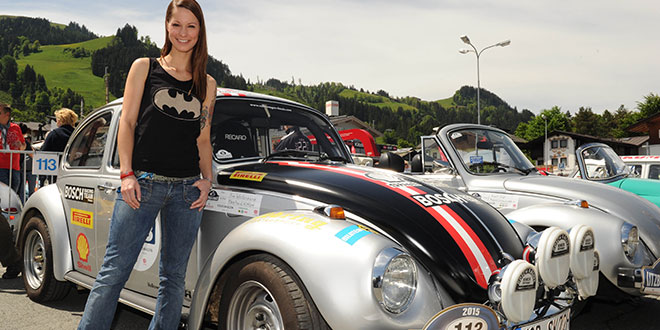 Christina Stürmer rockt die Kitzbüheler Alpenrallye