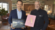 Ingolstadt Village panel talk Event, Nachhaltigkeit Global und Regional, Podiumsgespräch mit Sebastian Copeland und Alexander Herrmann, Buchvorstellung, im The Apartment Ingolstadt Village am 5.02.2025