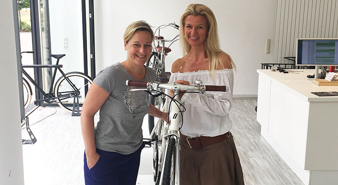 Die Frau hinter Münchens exklusivsten Fahrradshop!