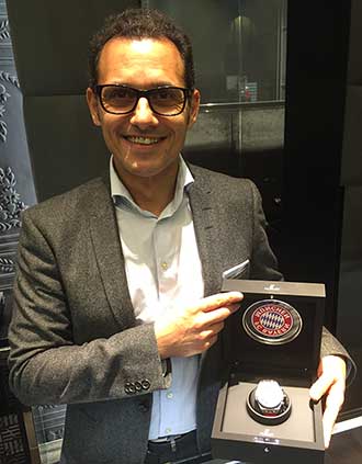 Hublot Deutschland Chef Philippe Rote