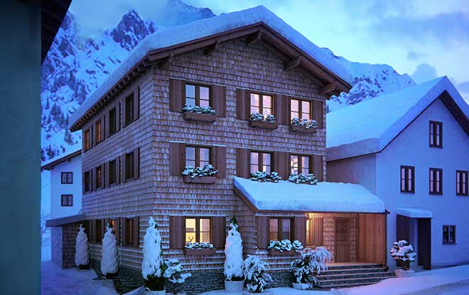 Stuben am Arlberg: Neuer Winter-HotSpot durch Luxus-Chalet
