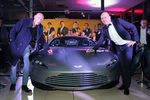 Aston Martin DB 10: Premierenparty in München