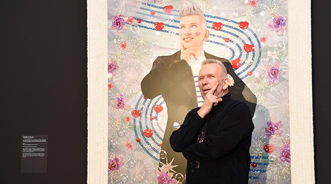 Jean Paul Gaultier in besonderer Mission in München