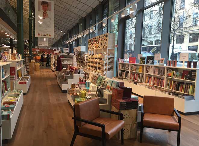 prego Buchhandlung im Eataly Feinkost Store!