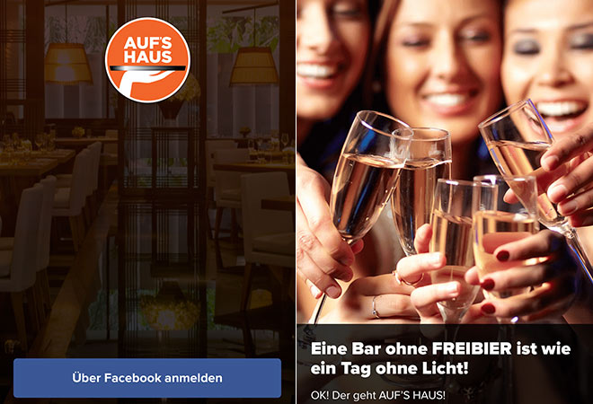 Hol Dir die gratis App 'Aufs Haus' auf Dein Smartphone!