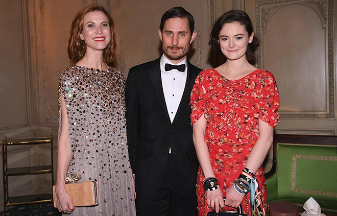 Theresa von Eltz, Clemens Schick und Lea van Acken feiern Filmball. Fotocredit: SchneiderPress, Erwin Schneider