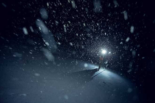 Wintersport am Tegernsee geht jetzt auch bis spät in die Nacht. Fotocredit: Hansi Heckmair