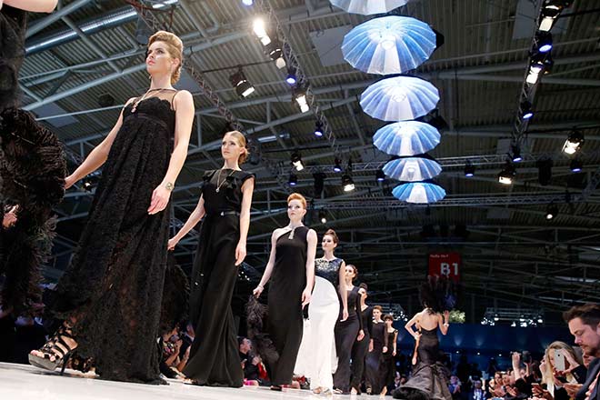 Während der Inhorgenta wird eine Messe München Halle zum Catwalk. Fotocredit: API - Jessica Kastner