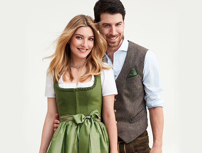 Bereits seit 15 Jahren kreiert LODENFREY ein eigenes Wiesndirndl.