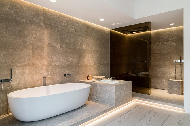 Welcher Platz ist für eine Badewanne der Beste?