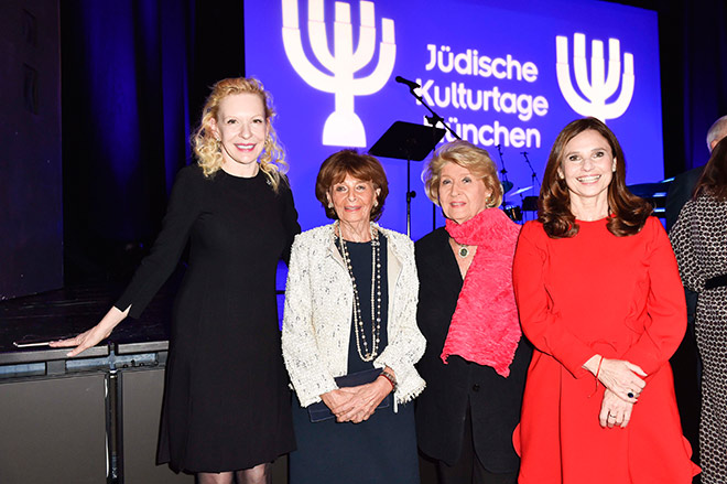 Sunnyi Meles, Dr. Charlotte Knobloch, Ilse Ruth Snopkowski und Judith Epstein. Fotocredit: Sabien Brauer / BrauerPhotos