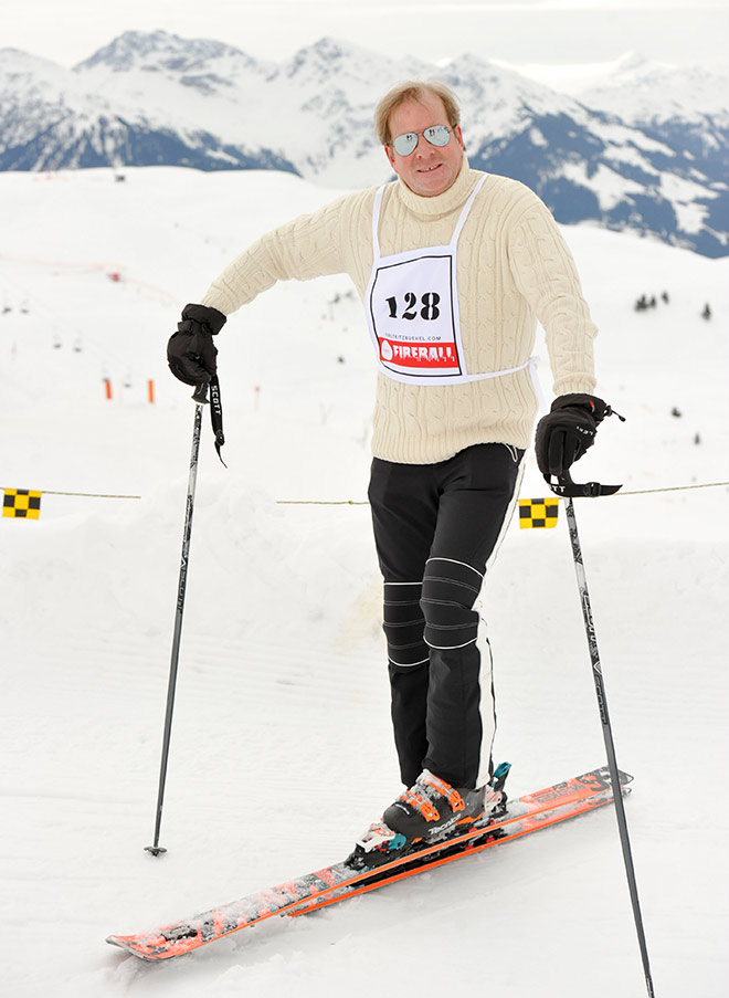 Andreas Baron von Maltzan beim Fireball Skirennen. Fotocredit: G. Nitschke, BrauerPhotos