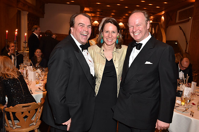 Philipp und Saskia Hohenlohe mit Stefan Hipp. Fotocredit: G. Nitschke, BrauerPhotos