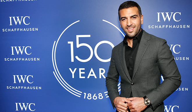 Elyas M'Barek ist bekennender Uhrenfan! IWC Munich - Fotocredit: Franziska Krug, GettyImages