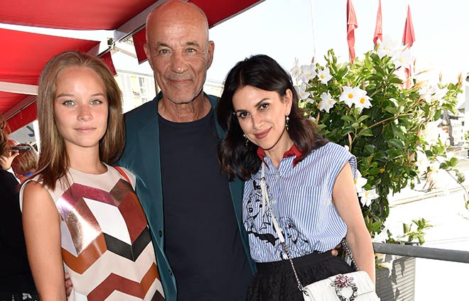 Schauspieler-Kollegen: Sonja Gerhardt und Heiner Lauterbach, welcher mit seiner Frau Viktoria kam. Fotocredit: Sabine Brauer, BrauerPhotos