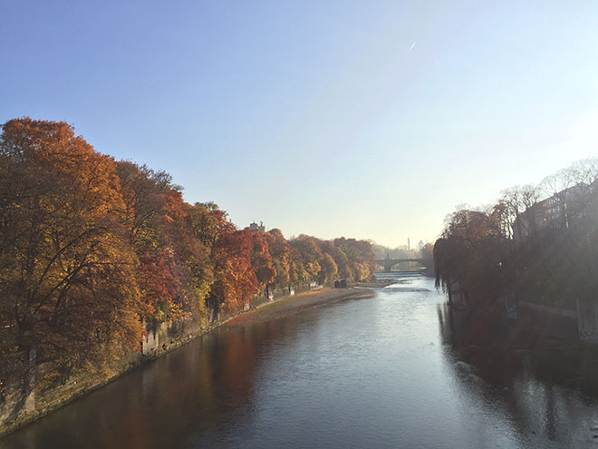 Die Isar München hat viele Gesichter. Fotocredit: EM