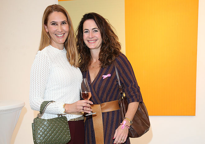 Art Lunch Gäste: Sunny Randlkofer (Dallmayr) and Natalie Schmid. Fotocredit: Gisela Schober/Getty Images