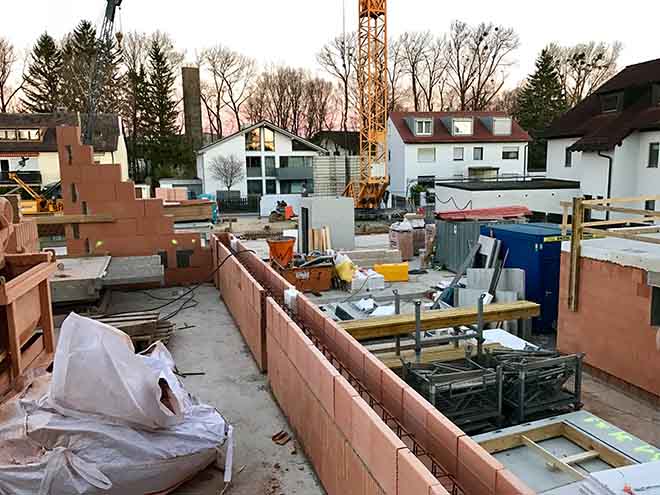 Teure Wohnungspolitik, denn auch Bauen wird immer teurer.